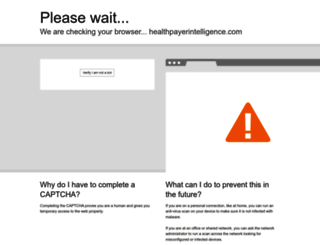 healthpayerintelligence.com screenshot