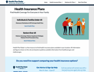healthplanradar.com screenshot