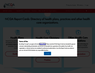 healthplanrankings.ncqa.org screenshot