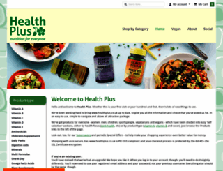 healthplus.co.uk screenshot