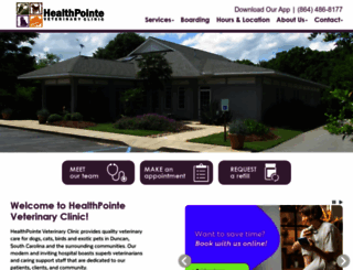 healthpointevet.com screenshot