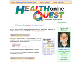 healthquestnewsletteronline.com screenshot
