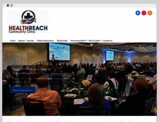 healthreachclinic.net screenshot