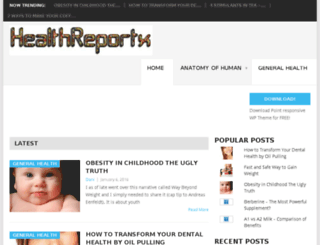 healthreportx.com screenshot