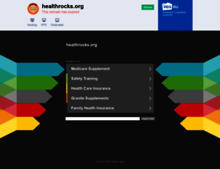 healthrocks.org screenshot