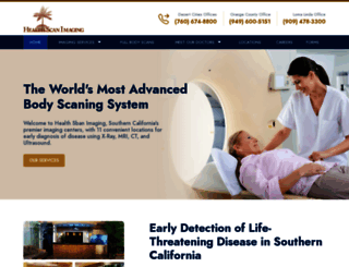 healthscanimaging.com screenshot