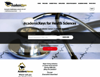 healthsciences.academickeys.com screenshot
