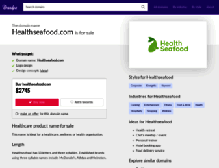 healthseafood.com screenshot