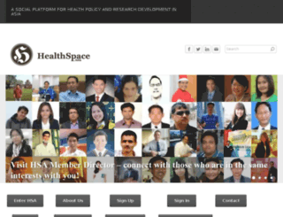 healthspace.asia screenshot