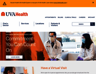 healthsystem.virginia.edu screenshot
