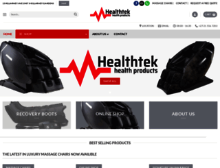 healthtek.co.za screenshot