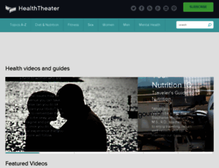 healththeater.com screenshot