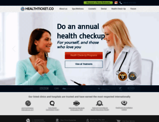 healthticket.co screenshot