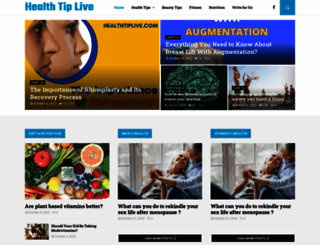 healthtiplive.com screenshot