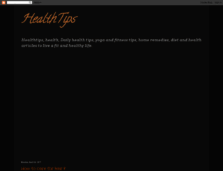 healthtips-knowledge.blogspot.it screenshot