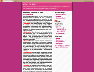 healthtips4u2.blogspot.com screenshot