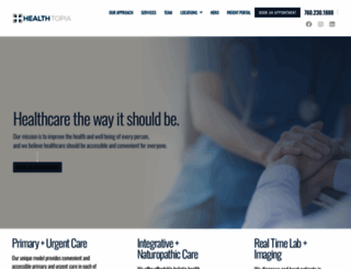 healthtopiaclinics.com screenshot