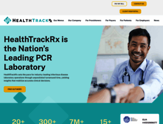 healthtrackrx.com screenshot