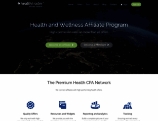 healthtrader.com screenshot