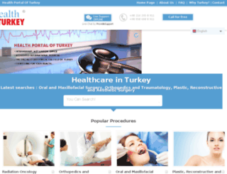 healthturkey.com.tr screenshot