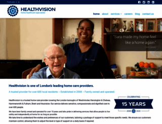 healthvisionuk.com screenshot