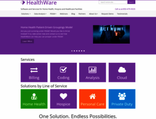 healthware.com screenshot