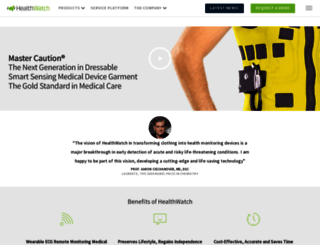 healthwatchtech.com screenshot