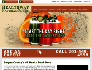 healthwaynatural.com screenshot