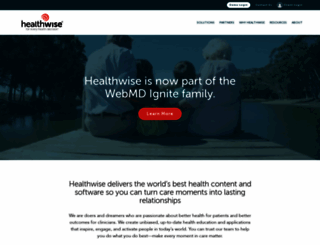 healthwise.org screenshot