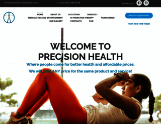 healthwithprecision.com screenshot