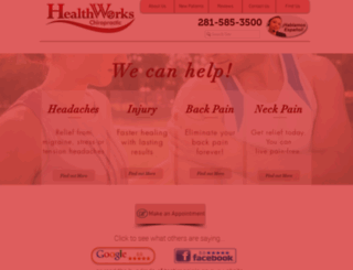 healthworksalvin.com screenshot