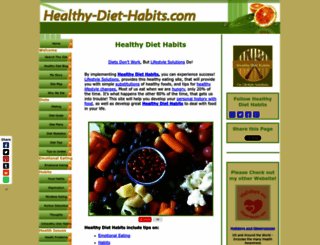 healthy-diet-habits.com screenshot