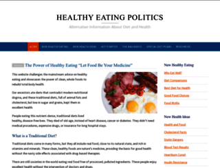 healthy-eating-politics.com screenshot