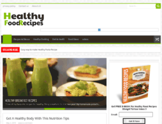 healthy-foodrecipes.com screenshot