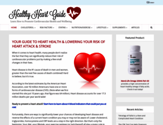 healthy-heart-guide.com screenshot