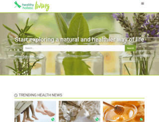 healthy-holistic-living.com screenshot