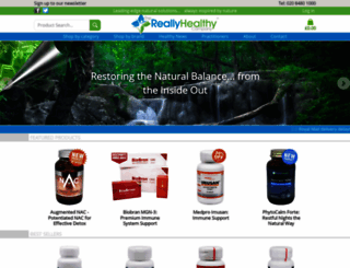 healthy.co.uk screenshot