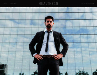 healthy18.com screenshot