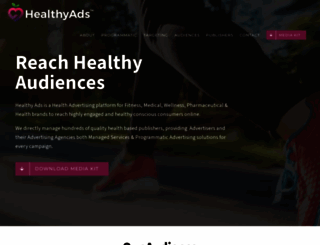 healthyads.com screenshot