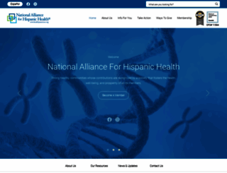 healthyamericas.org screenshot