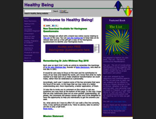 healthybeing.co.nz screenshot