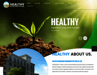 healthybetaine.com screenshot