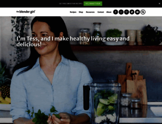 healthyblenderrecipes.com screenshot