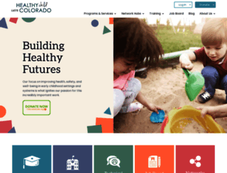 healthychildcareco.org screenshot
