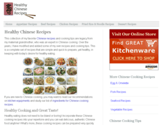 healthychineserecipes.com screenshot