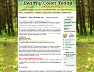 healthycolontoday.com screenshot