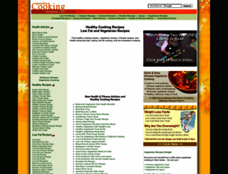 healthycookingrecipes.com screenshot