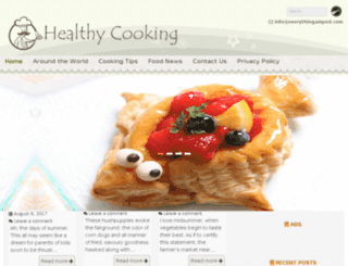 healthycookingu.com screenshot