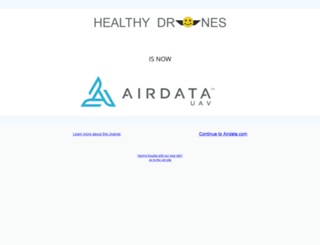 healthydrones.com screenshot