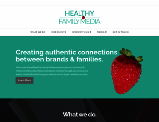 healthyfamilymedia.com screenshot